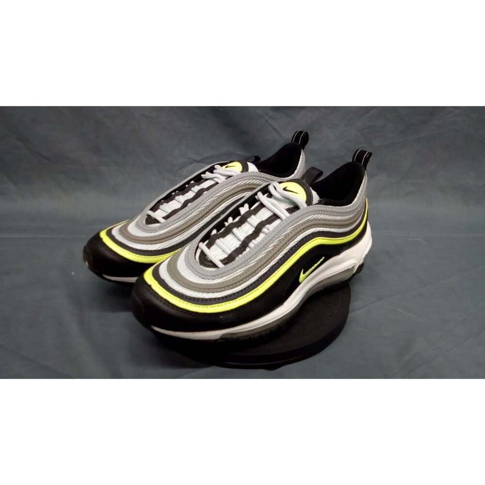 Nike Boys Air Max 97 (GS) Sneakers Mesh Grey Volt White Size 6 NEW IN BOX! - Picture 4 of 10